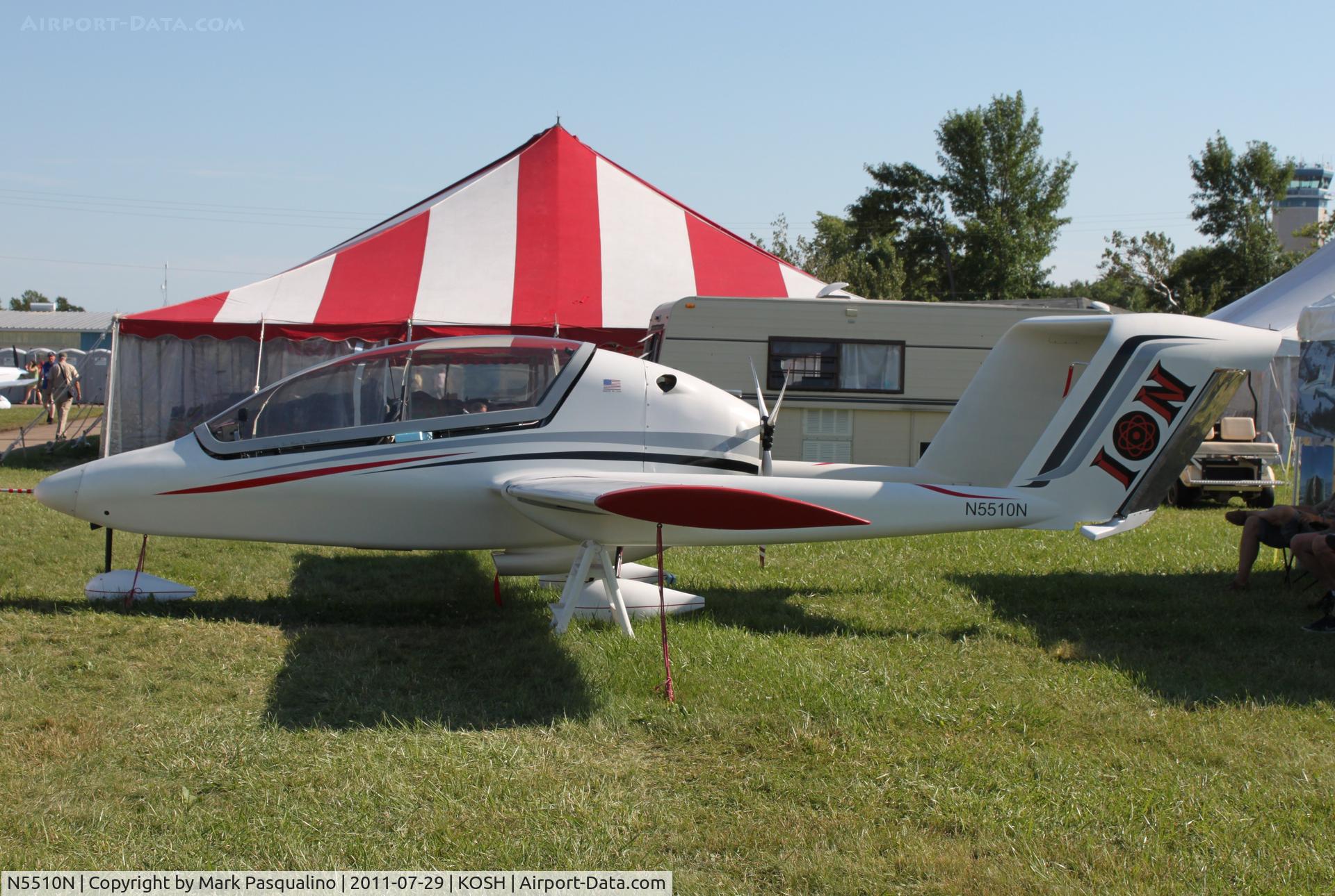 N5510N, 2007 Ion Aircraft ION 100 C/N 001, ION 100