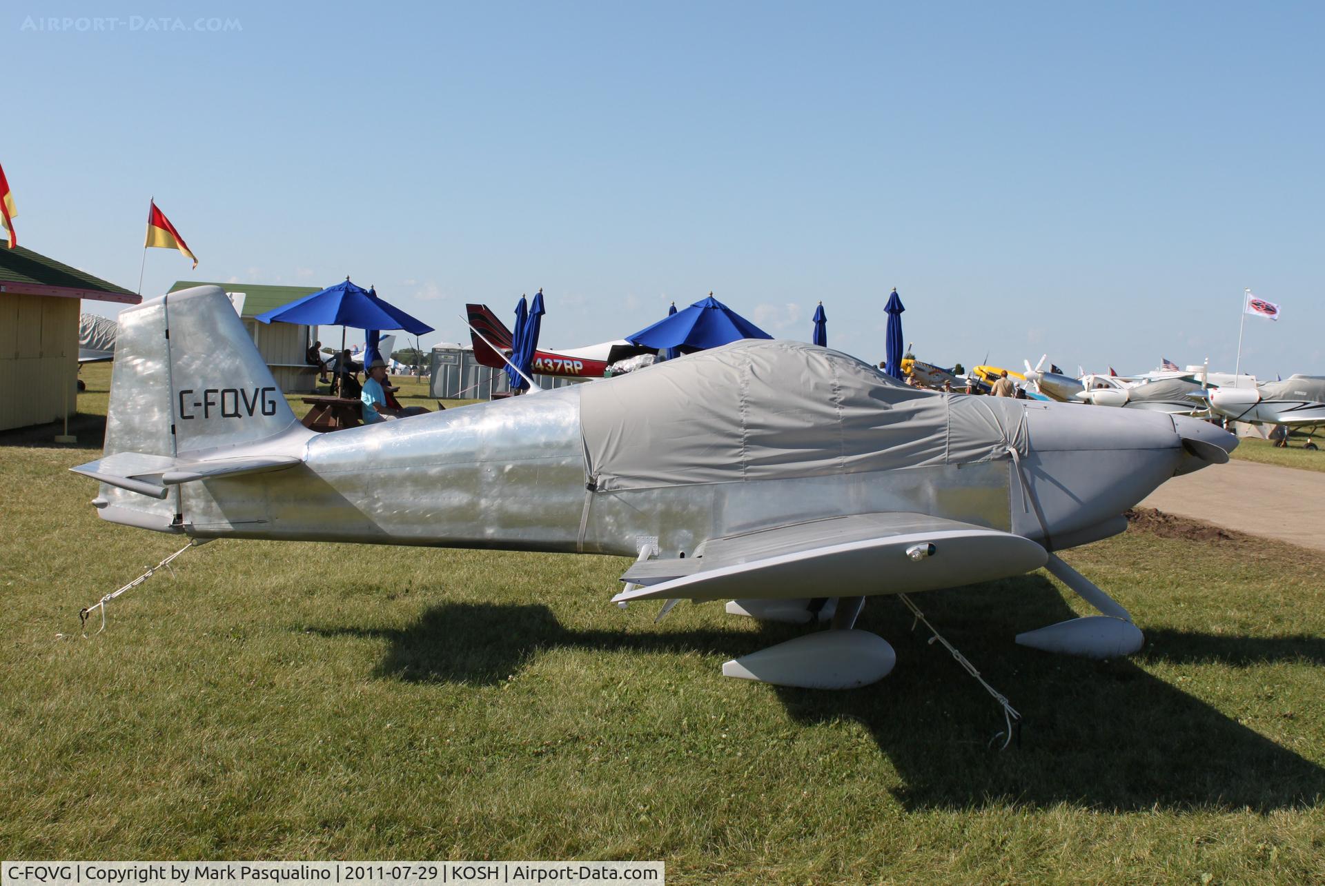 C-FQVG, 2008 Vans RV-6A C/N 21077, Vans RV-6A