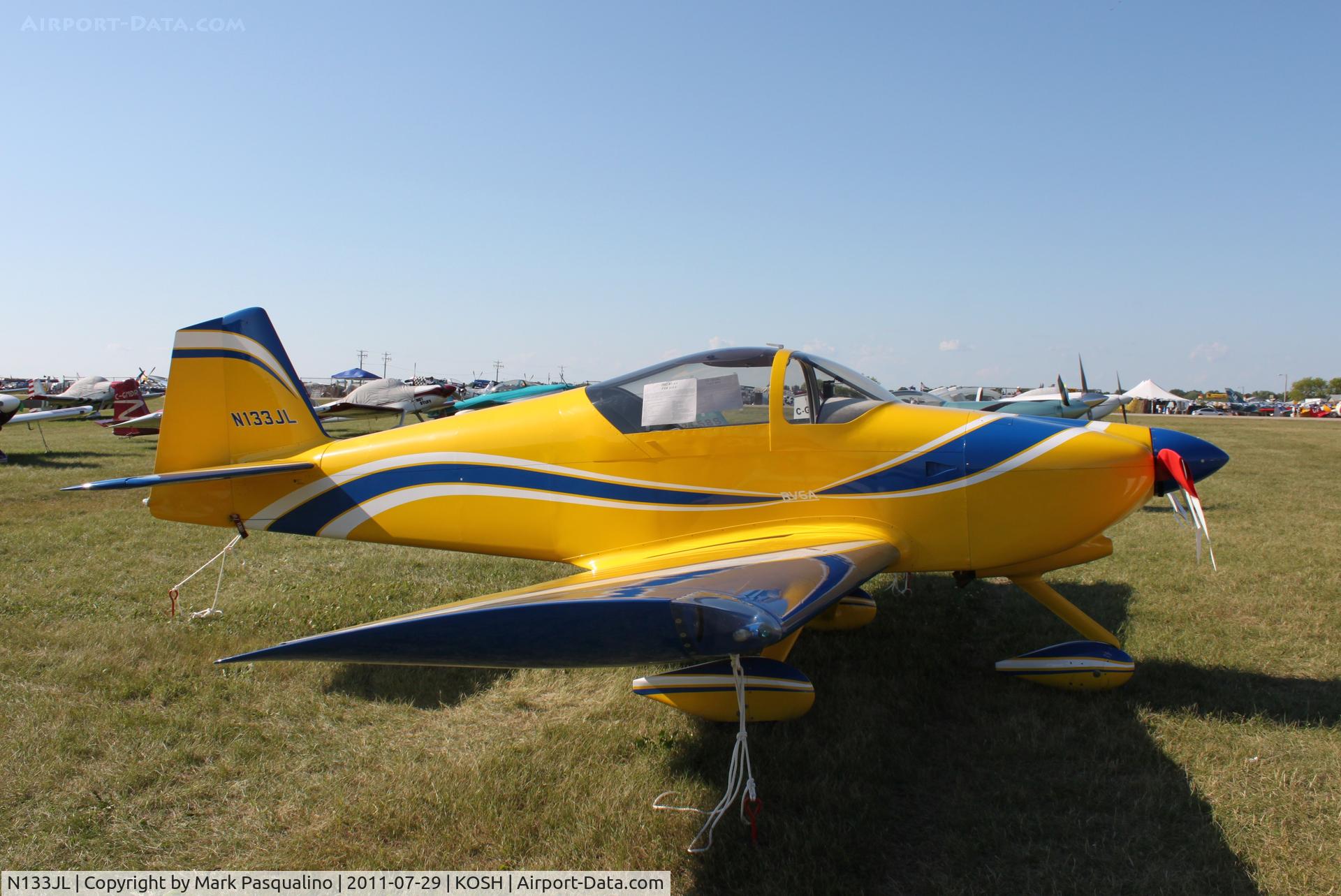N133JL, 2002 Vans RV-6A C/N JF22773, Vans RV-6A