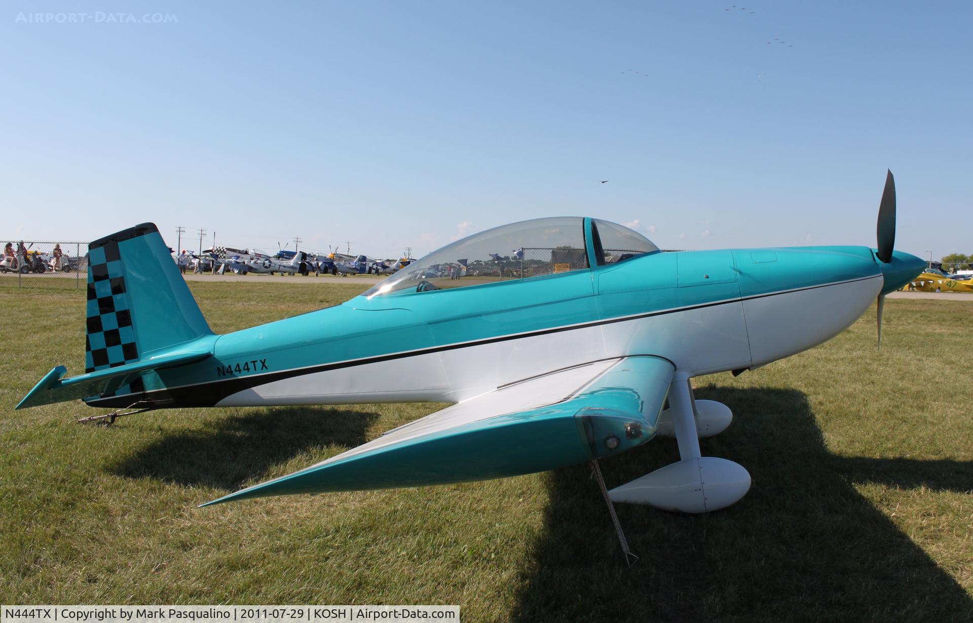 N444TX, 2001 Vans RV-8 C/N 80984, Vans RV-8