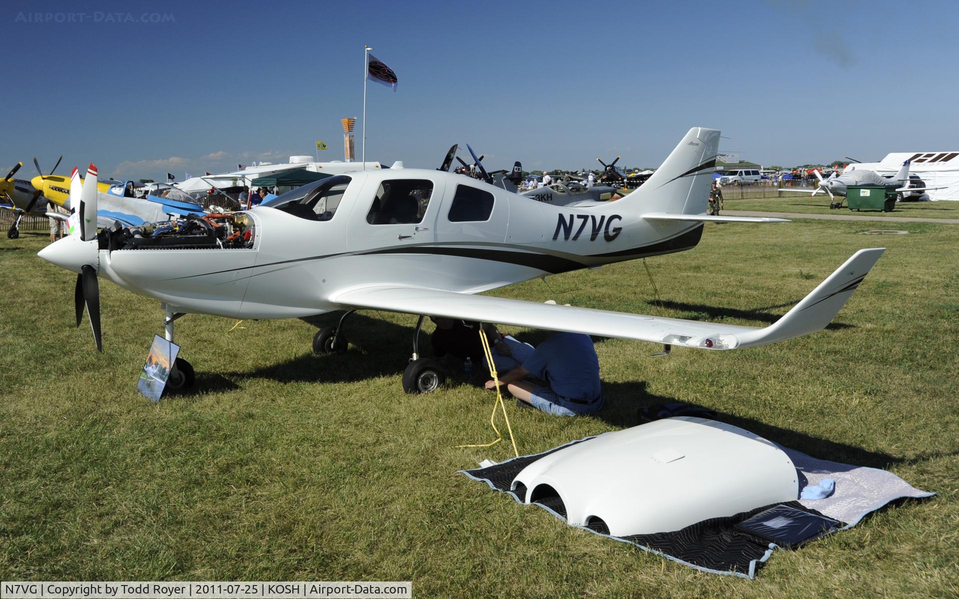N7VG, Lancair IV-P C/N LIV-568, AIRVENTURE 2011