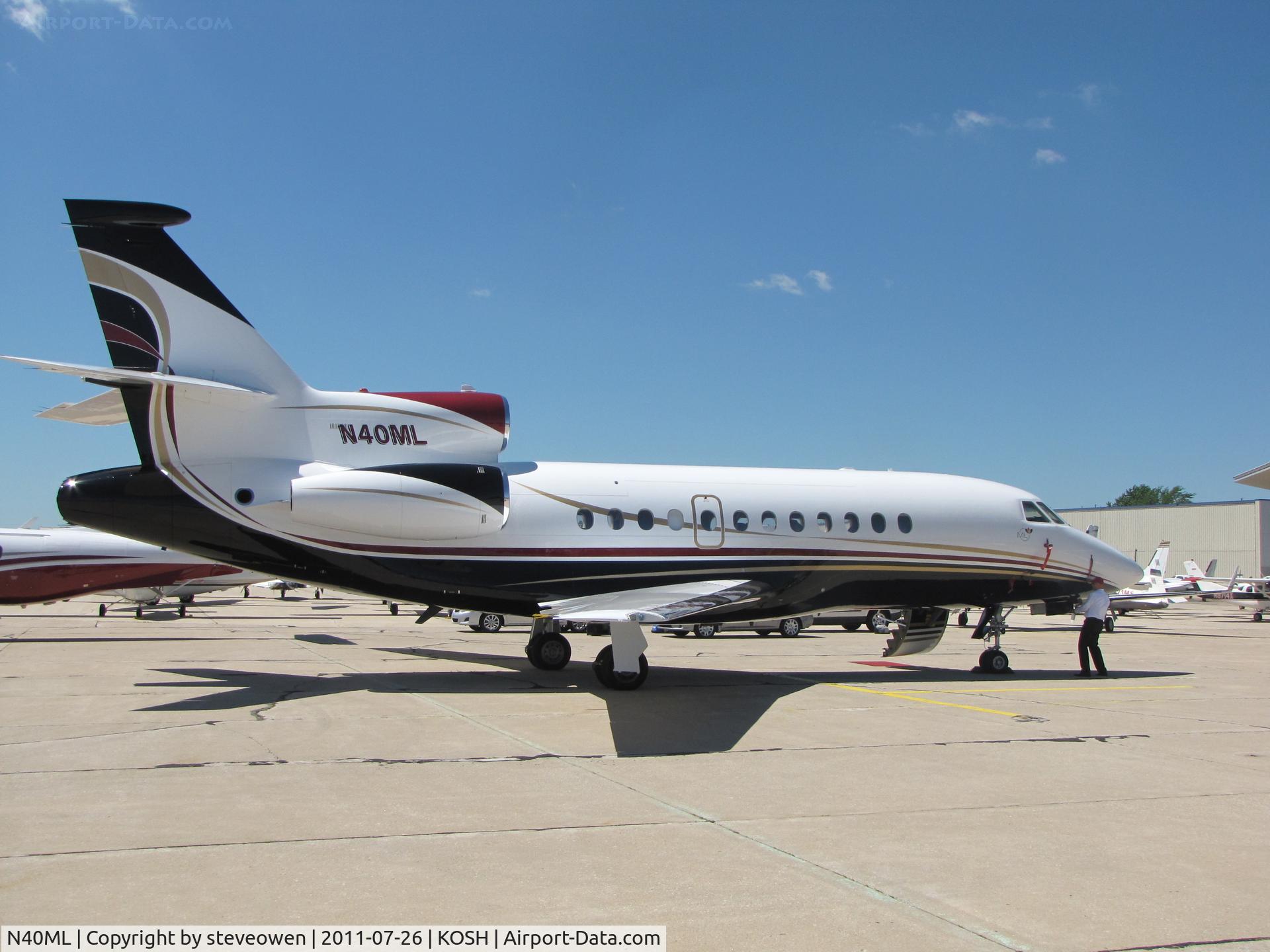 N40ML, Dassault Falcon 900EX C/N 46, Orion FBO EAA2011
