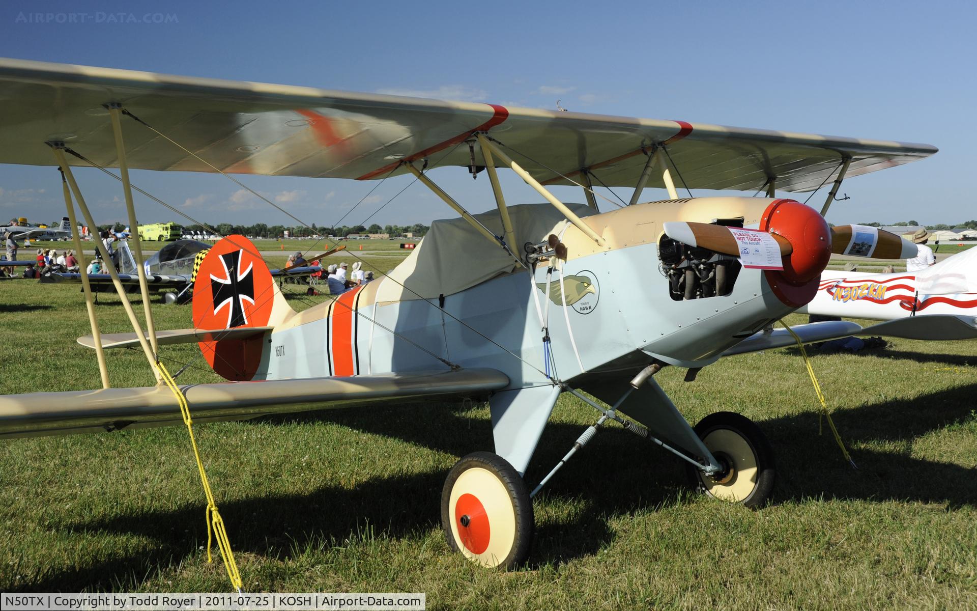 N50TX, 1999 Haston Elwood J TOMMY HAWK C/N HH001, AIRVENTURE 2011