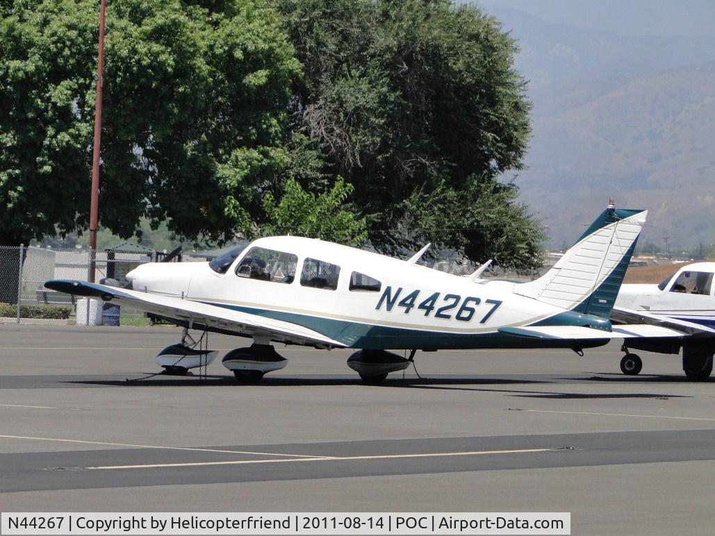 N44267, 1974 Piper PA-28-151 C/N 28-7415611, Parked in transient parking