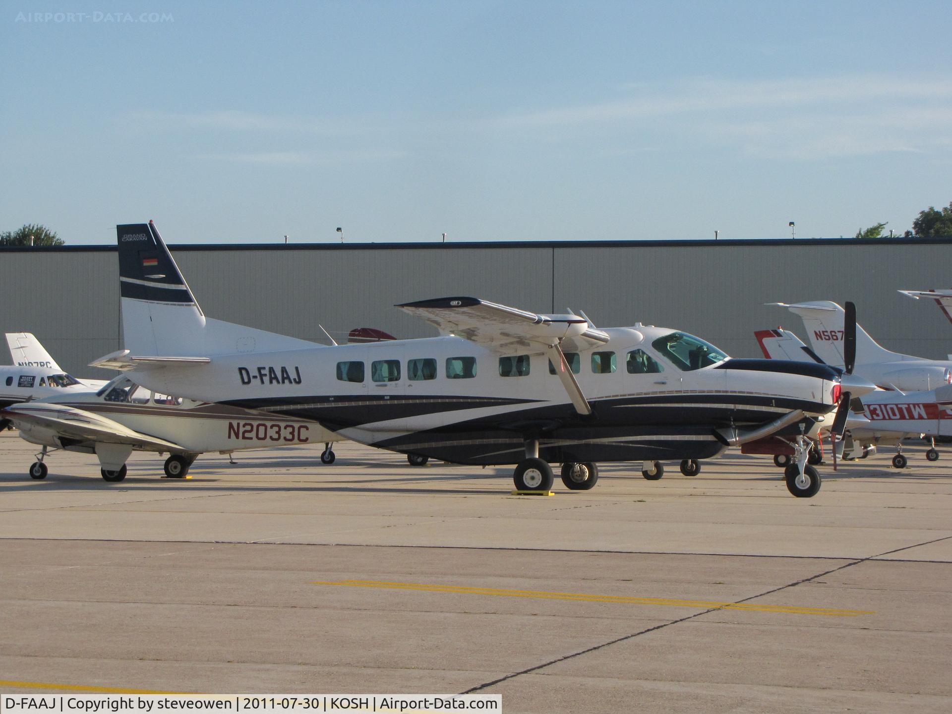 D-FAAJ, 2008 Cessna 208B Grand Caravan C/N 208B2003, Orion FBO EAA 2011