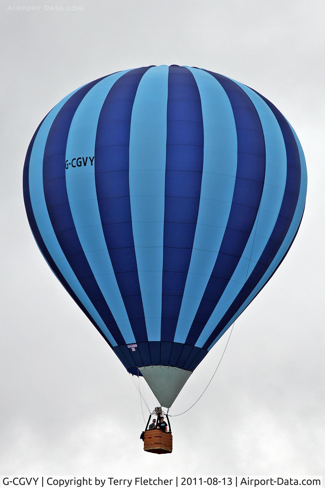G-CGVY, 2011 Cameron Z-77 C/N 11474, 2011 Bristol Balloon Fiesta