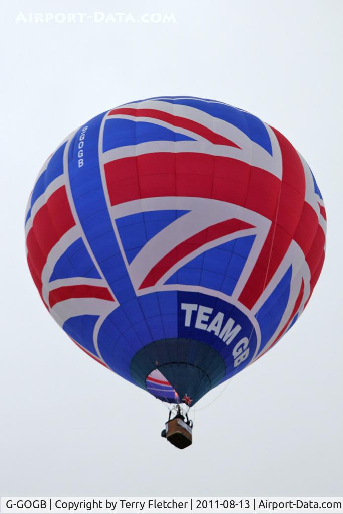 G-GOGB, 2004 Lindstrand LBL 90A C/N 1011, 2011 Bristol Balloon Fiesta