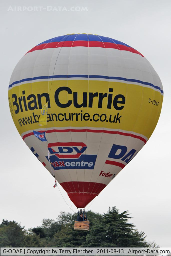 G-ODAF, 2005 Lindstrand Hot Air Balloons Ltd LBL 105A C/N 1042, 2011 Bristol Balloon Fiesta