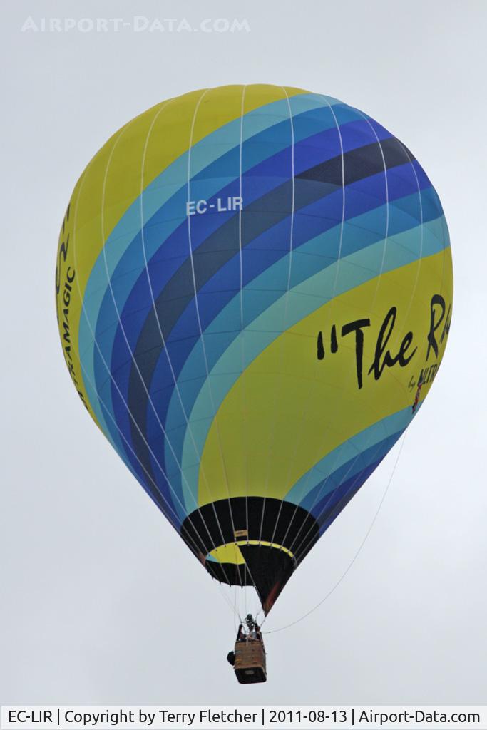 EC-LIR, 2010 Ultra Magic M-65C C/N 65/183, 2010 Ultra Magic M-65C, c/n: 65/183 at 2011 Bristol Balloon Fiesta