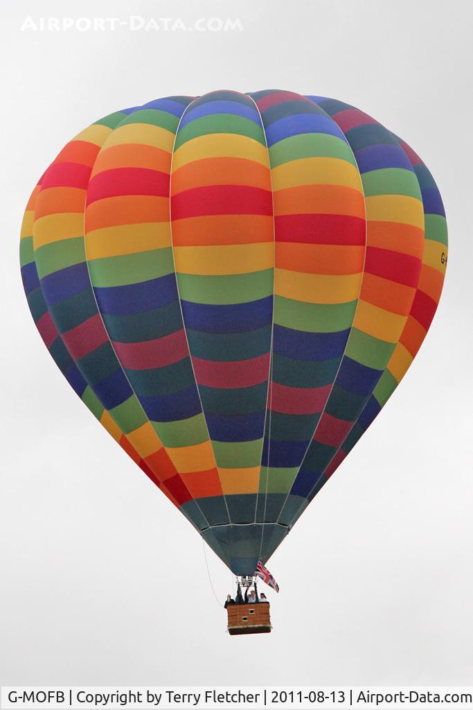 G-MOFB, 1997 Cameron Balloons O-120 C/N 4275, 2011 Bristol Balloon Fiesta
