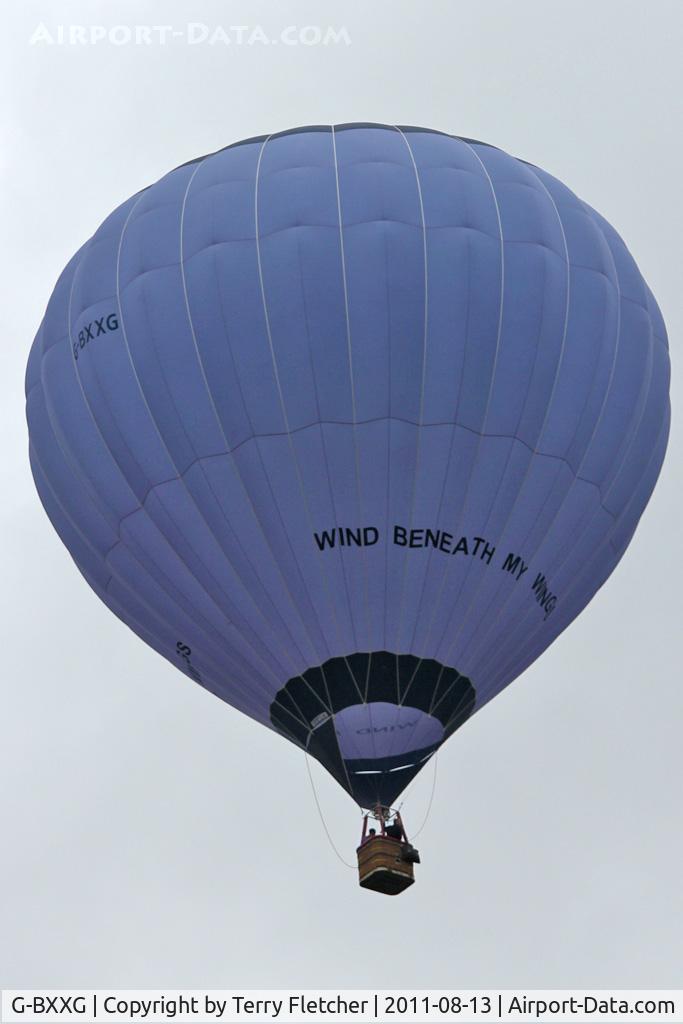 G-BXXG, 1998 Cameron Balloons N-105 C/N 3662, 2011 Bristol Balloon Fiesta