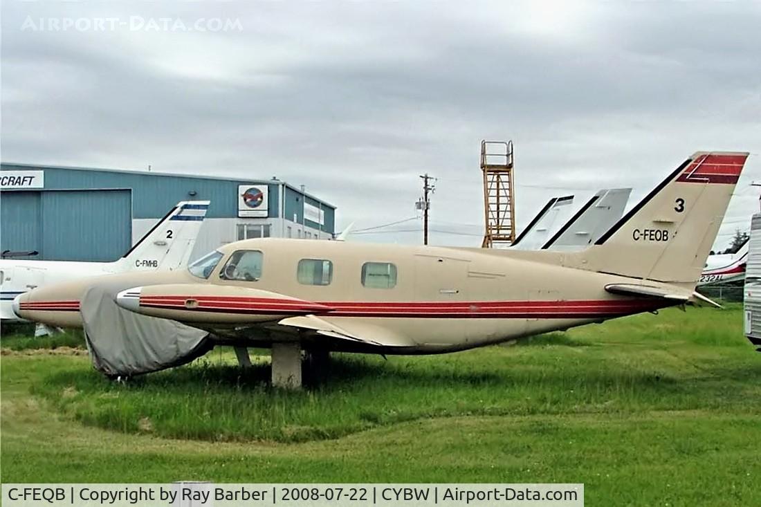 C-FEQB, 1979 Piper PA-31T C/N 31T-7920071, Piper PA-31T Cheyenne II [31T-7920071]  Calgary-Springbank~C 22/07/2008.