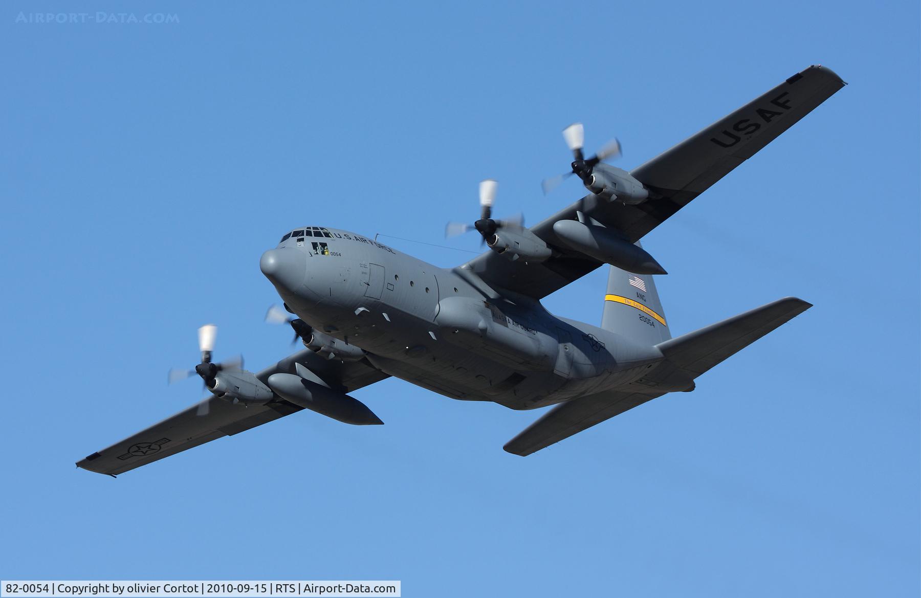 82-0054, 1982 Lockheed C-130H Hercules C/N 382-4968, Reno air races