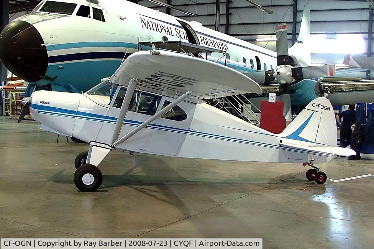 CF-OGN, 1949 Piper PA-16 Clipper C/N 16 88, Piper PA-16 Clipper [16-88]  Red Deer Regional~C 23/07/2008.