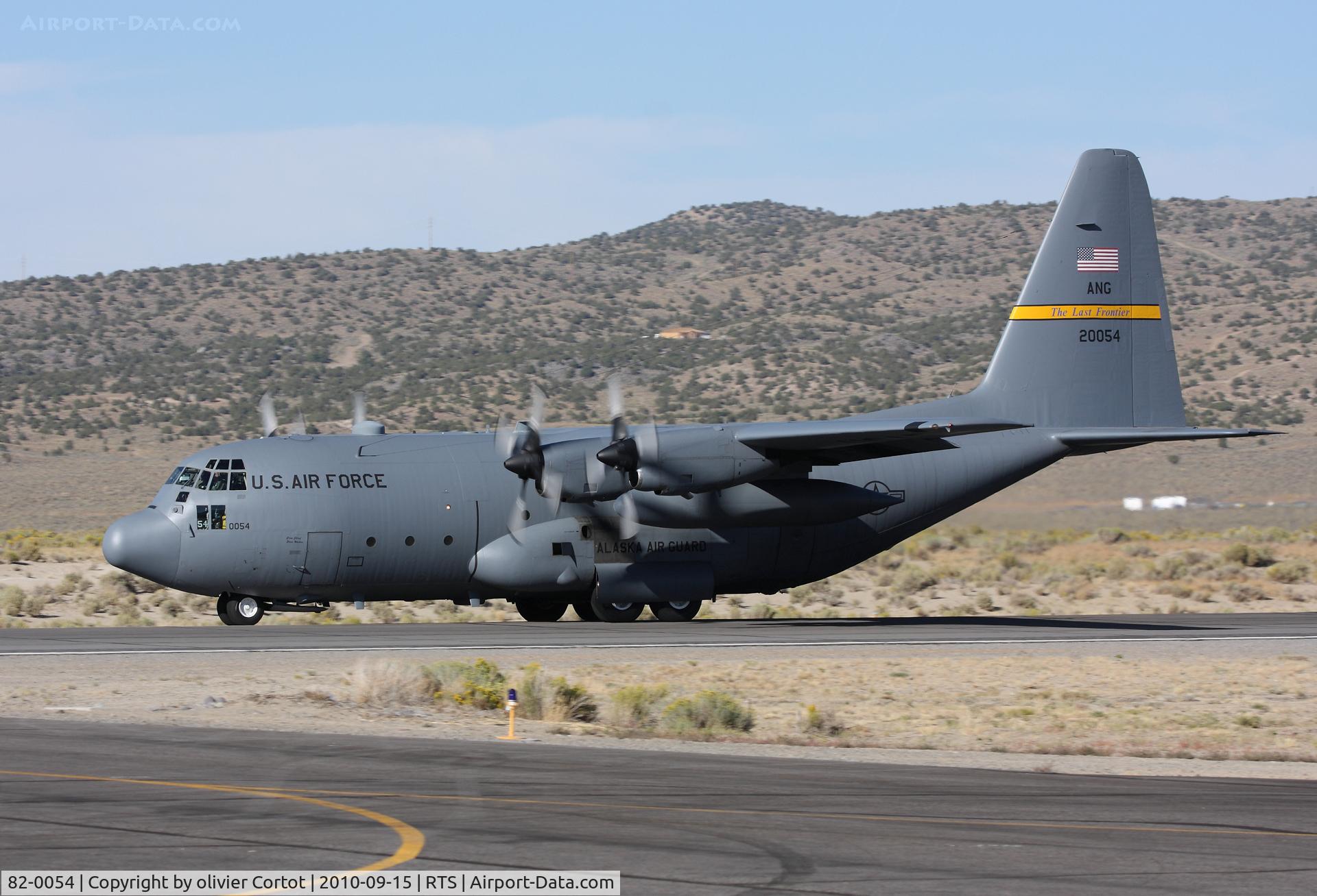 82-0054, 1982 Lockheed C-130H Hercules C/N 382-4968, Reno air races