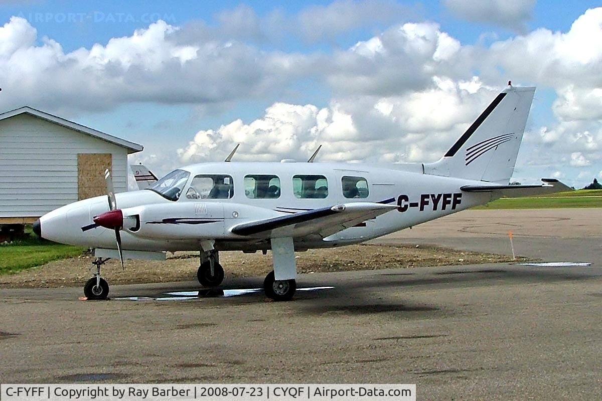 C-FYFF, 1969 Piper PA-31 Navajo C/N 31-363, Piper PA-31-310 Navajo [31-363]  Red Deer Regional~C 23/07/2008.