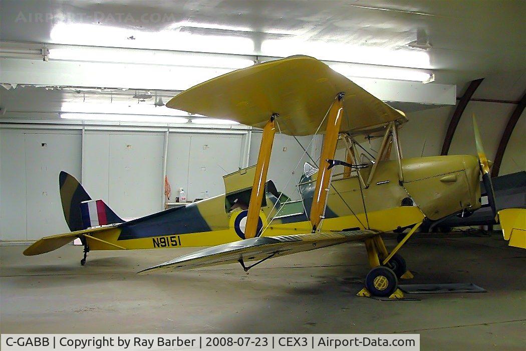C-GABB, 1939 De Havilland DH-82A Tiger Moth II C/N 82270, DH.82A Tiger Moth [82270]   Wetaskiwin~C 23/07/2008.