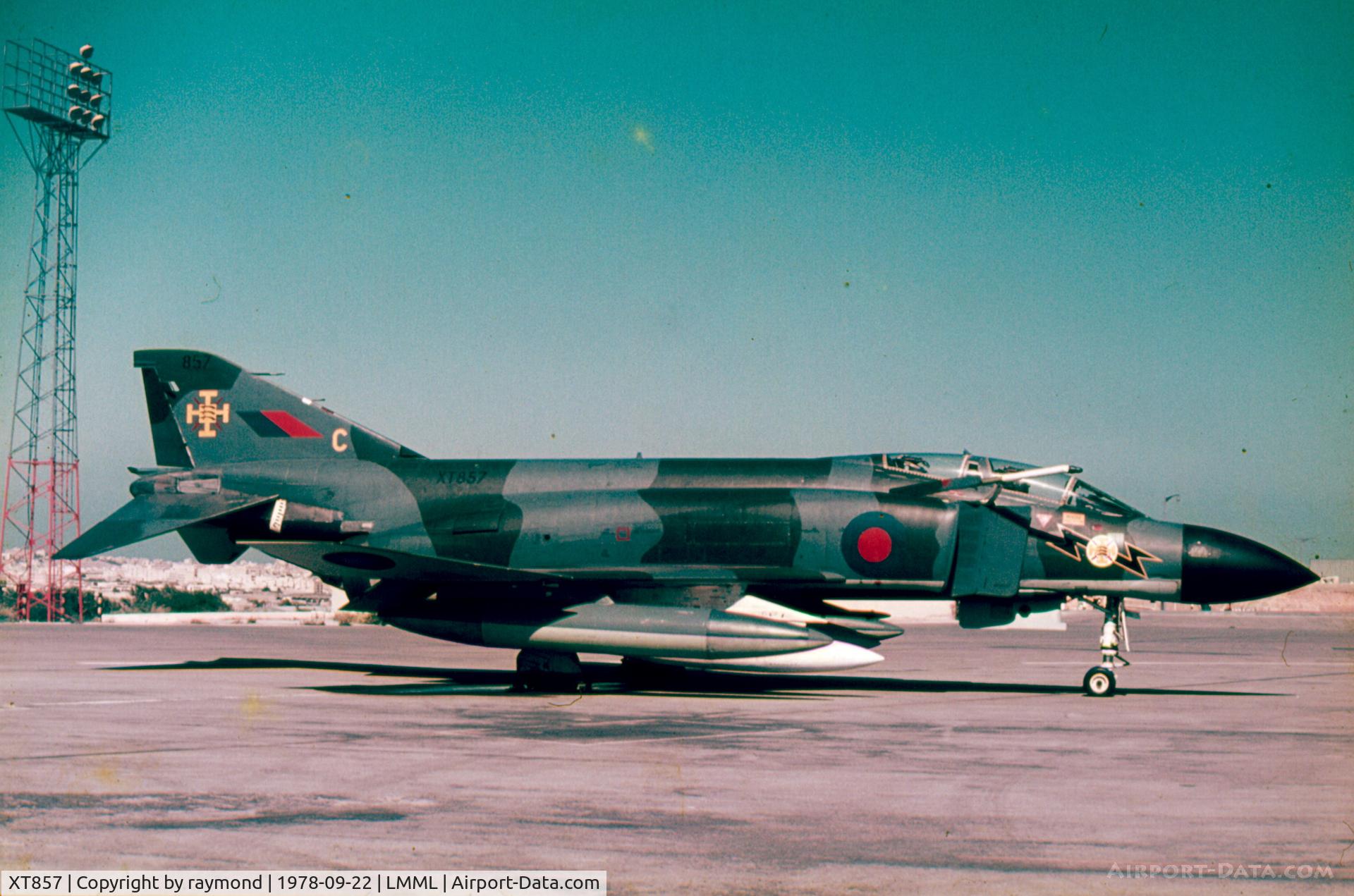 XT857, 1967 McDonnell Douglas Phantom FG1 C/N 2097, Phantom XT857/C 111Sqd RAF