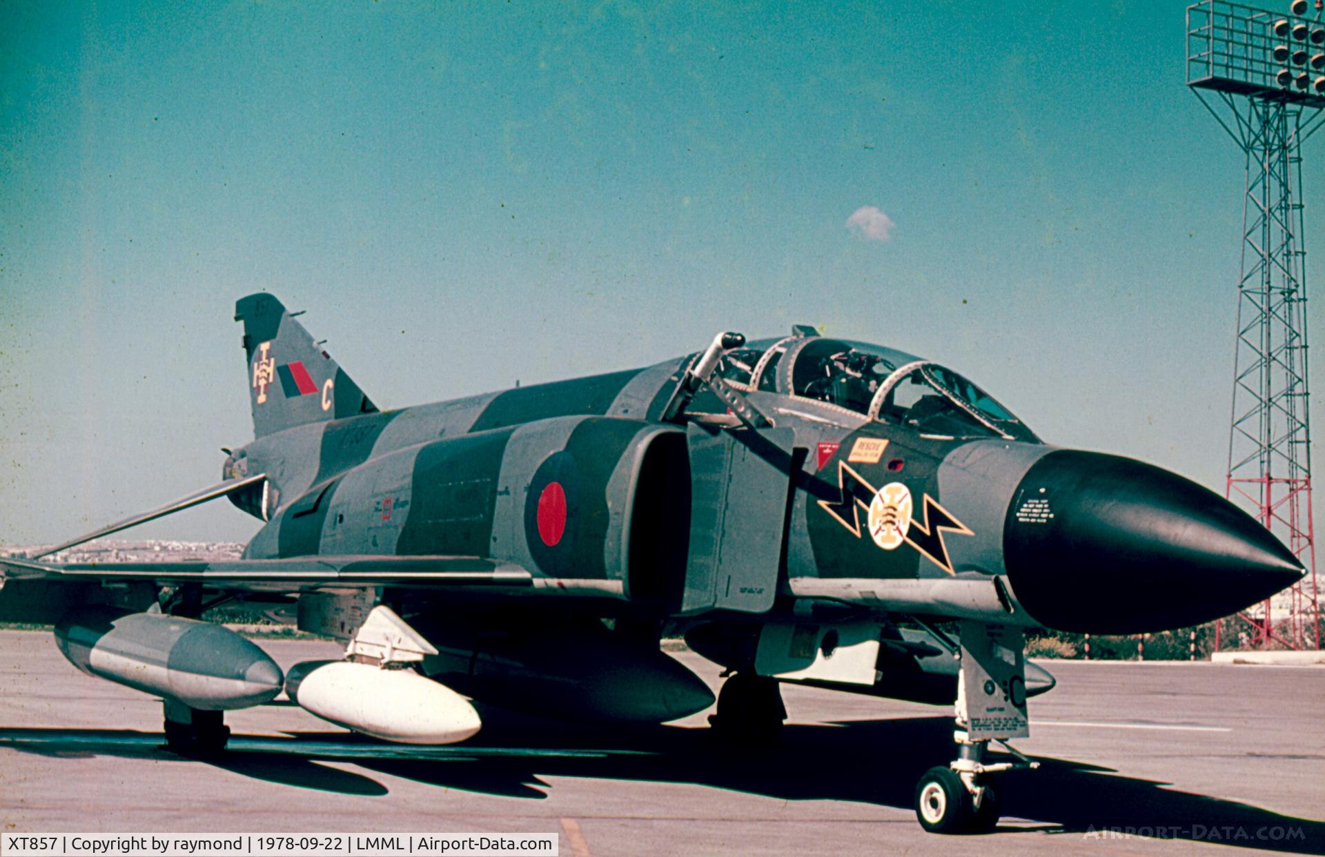 XT857, 1967 McDonnell Douglas Phantom FG1 C/N 2097, Phantom XT857/C 111Sqd RAF