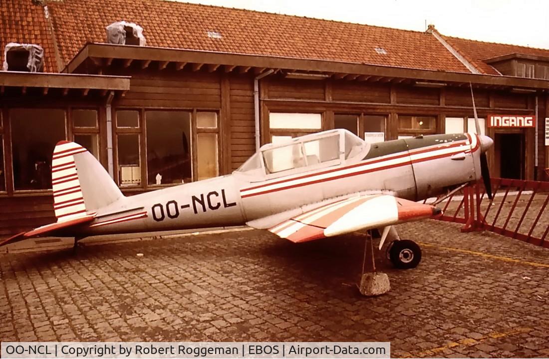 OO-NCL, 1950 De Havilland DHC-1 Chipmunk 22 C/N C1/0137, 1970's.