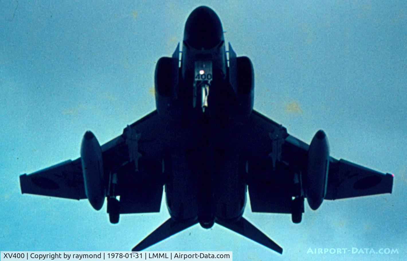 XV400, 1969 McDonnell Douglas Phantom FGR2 C/N 2877/9230, Phantom XV400/I 29Sqd RAF