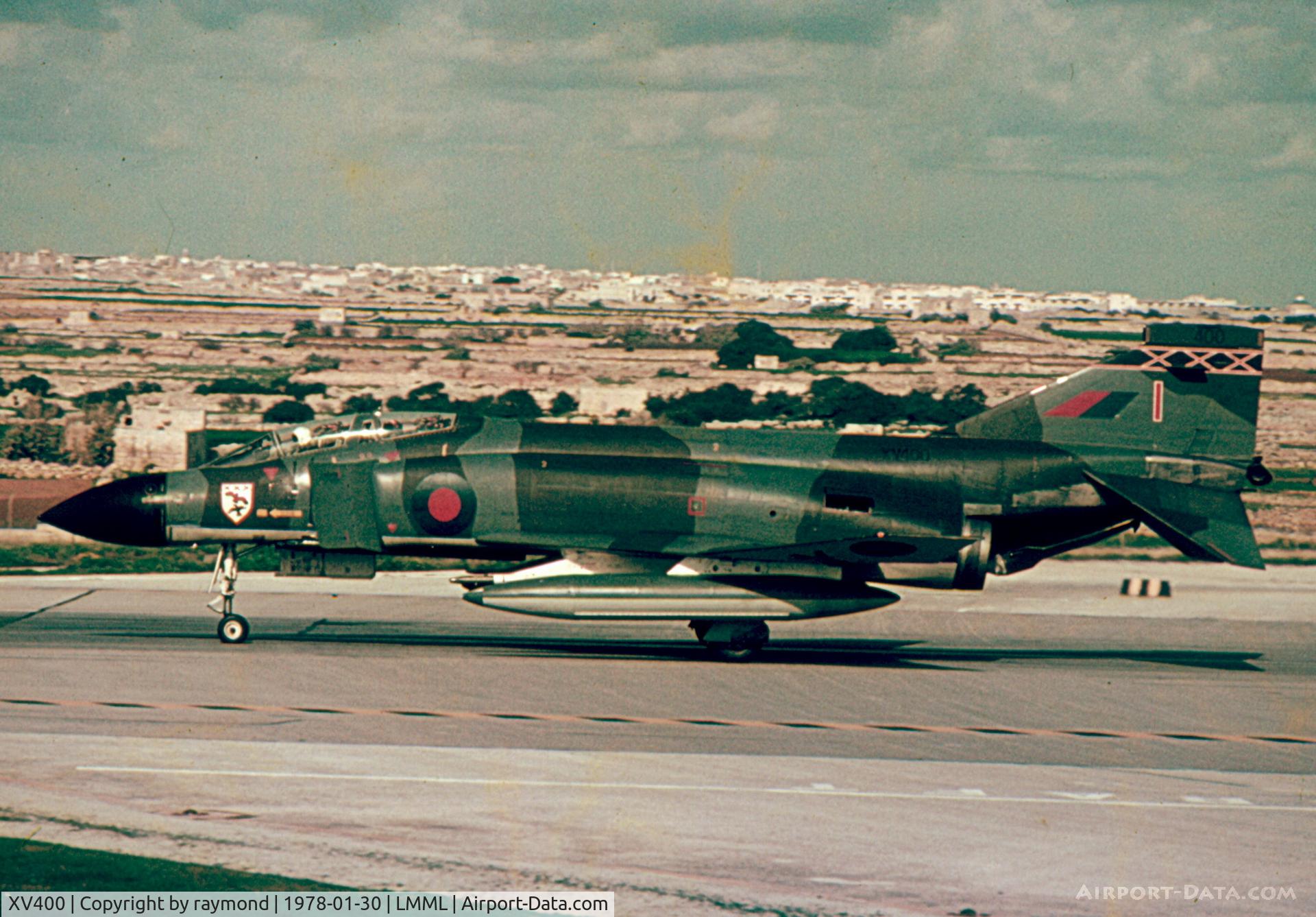 XV400, 1969 McDonnell Douglas Phantom FGR2 C/N 2877/9230, Phantom XV400/I 29Sqd RAF
