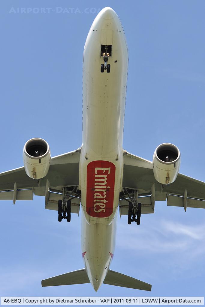 A6-EBQ, 2006 Boeing 777-36N/ER C/N 33863, Emirates Boeing 777-300