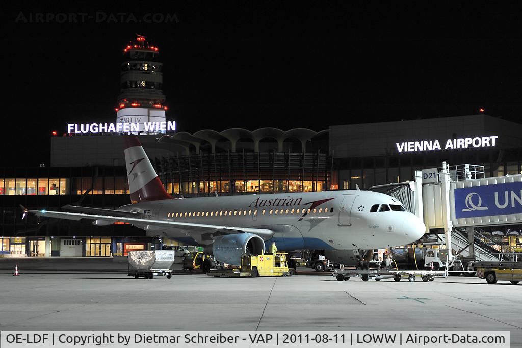 OE-LDF, 2005 Airbus A319-112 C/N 2547, Austrian Airlines Airbus A319