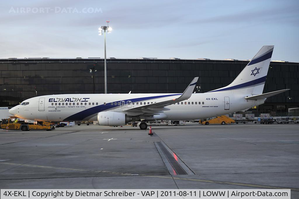 4X-EKL, 2009 Boeing 737-85P C/N 35478, El Al Boeing 737-800