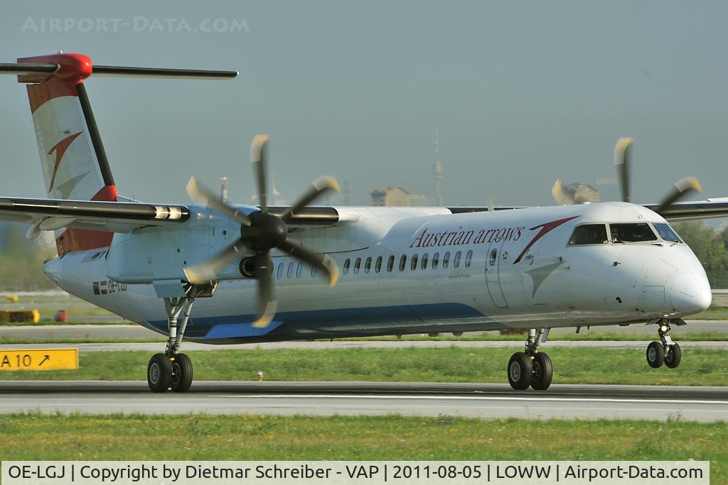 OE-LGJ, 2005 De Havilland Canada DHC-8-402Q Dash 8 C/N 4104, Austrian Arrows Dash8-400