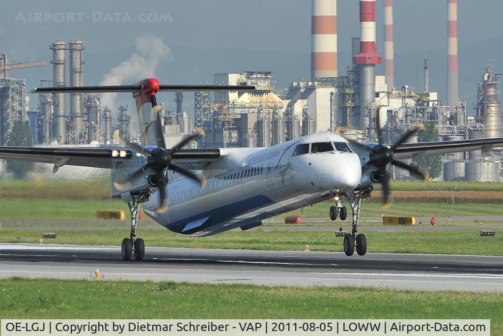 OE-LGJ, 2005 De Havilland Canada DHC-8-402Q Dash 8 C/N 4104, Austrian Arrows Dash8-400