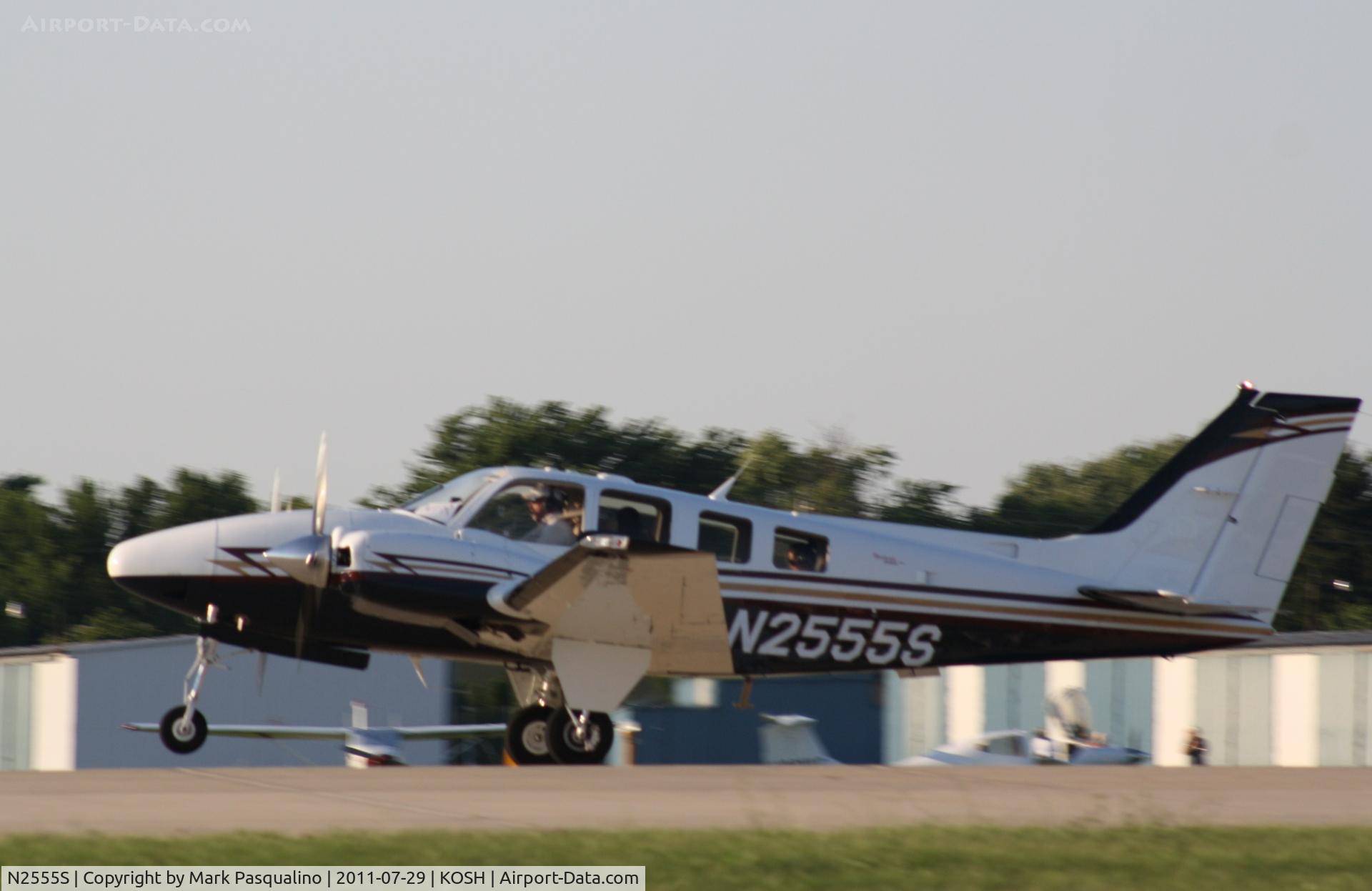 N2555S, Raytheon Aircraft Company G58 Baron C/N TH-2170, Raytheon G58