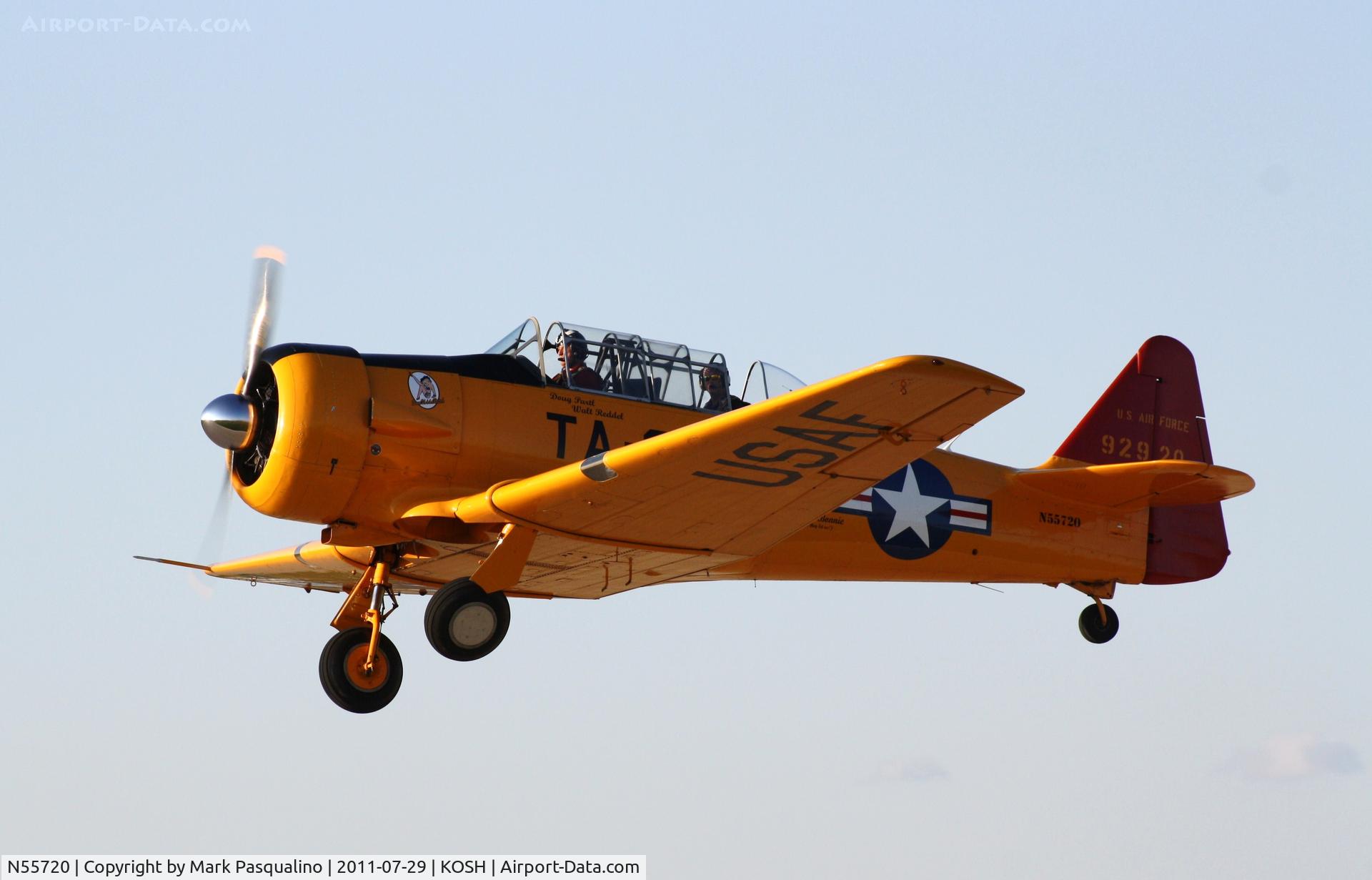 N55720, North American T-6G Texan C/N 168-24, North American T-6G