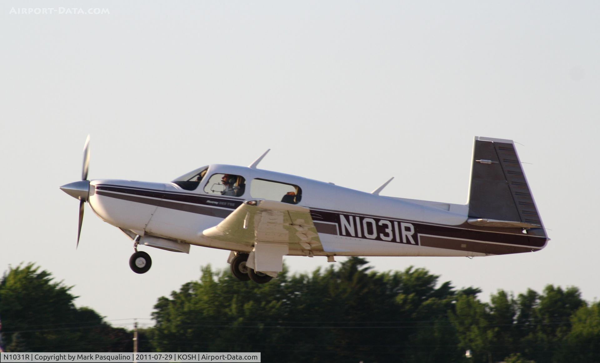N1031R, 1989 Mooney M20K C/N 25-1216, Mooney M20K