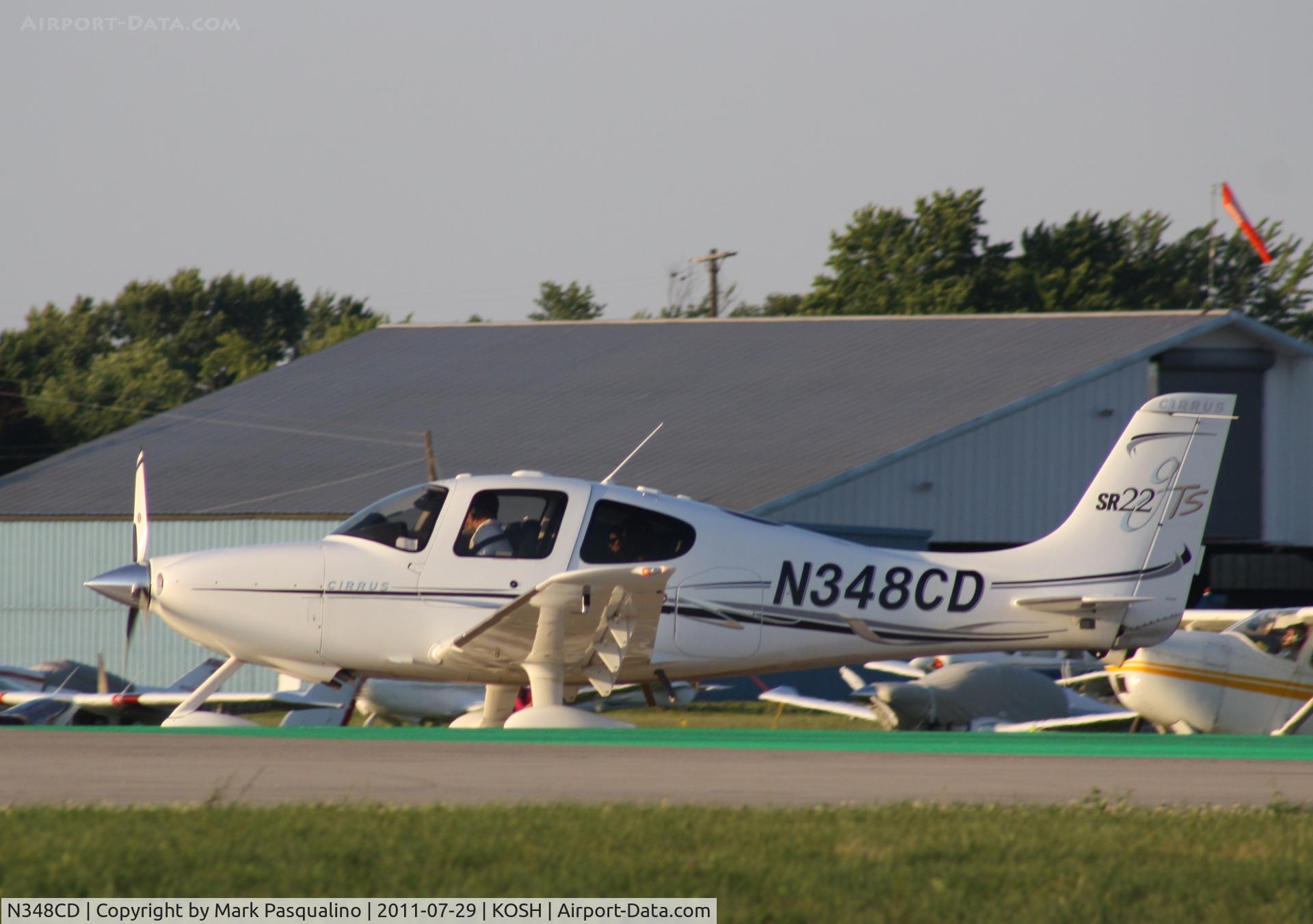 N348CD, 2007 Cirrus SR22 GTS C/N 2389, Cirrus SR22