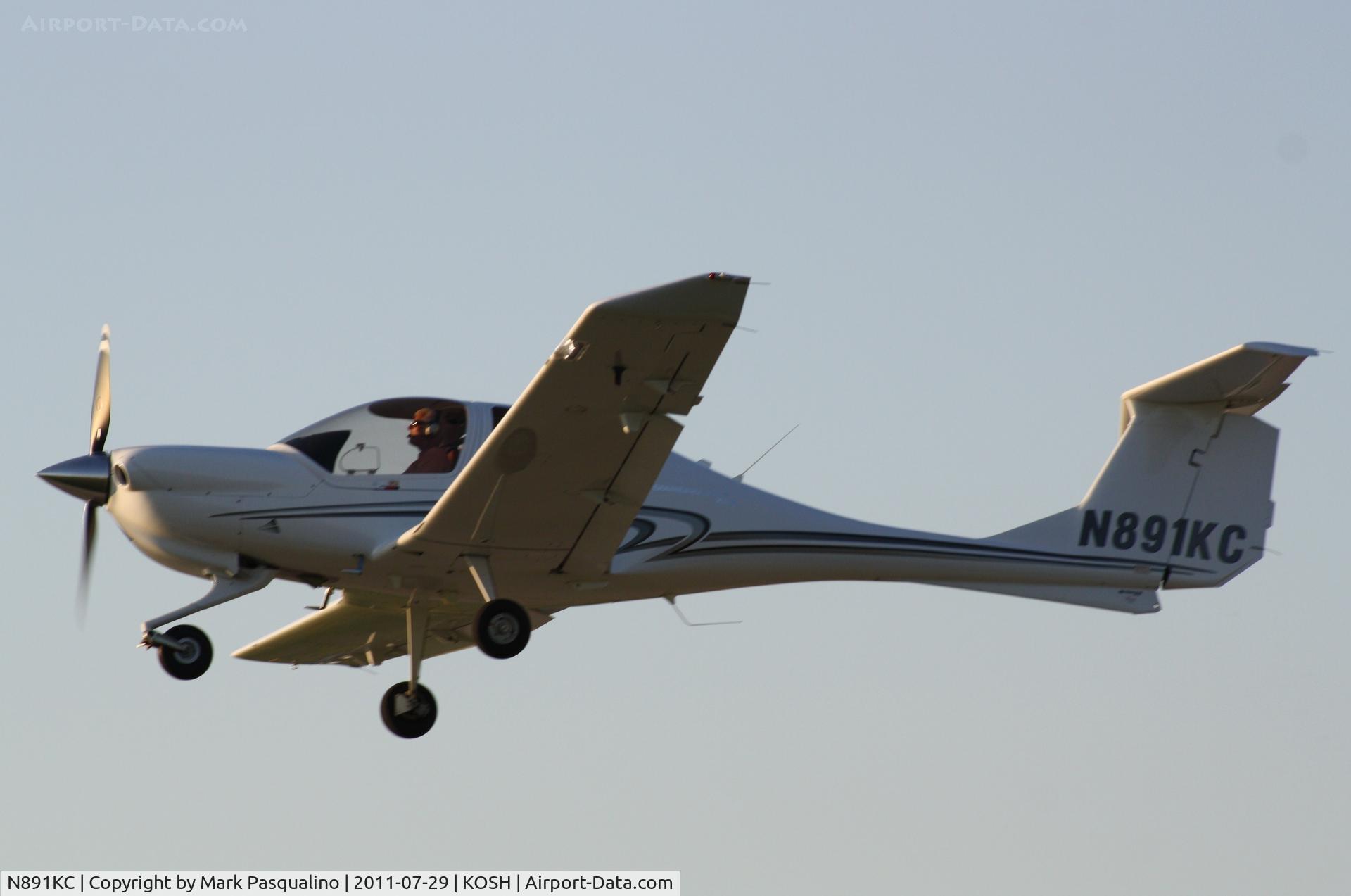 N891KC, Diamond DA-40 Diamond Star C/N 40.991, Diamond DA 40