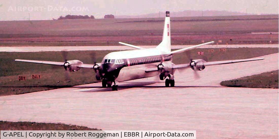 G-APEL, 1961 Vickers V953C Merchantman C/N 715, Mid 1960's.BEA.