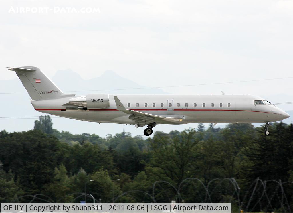 OE-ILY, 2007 Bombardier CRJ-200LR (CL-600-2B19) C/N 8076, Landing rwy 23