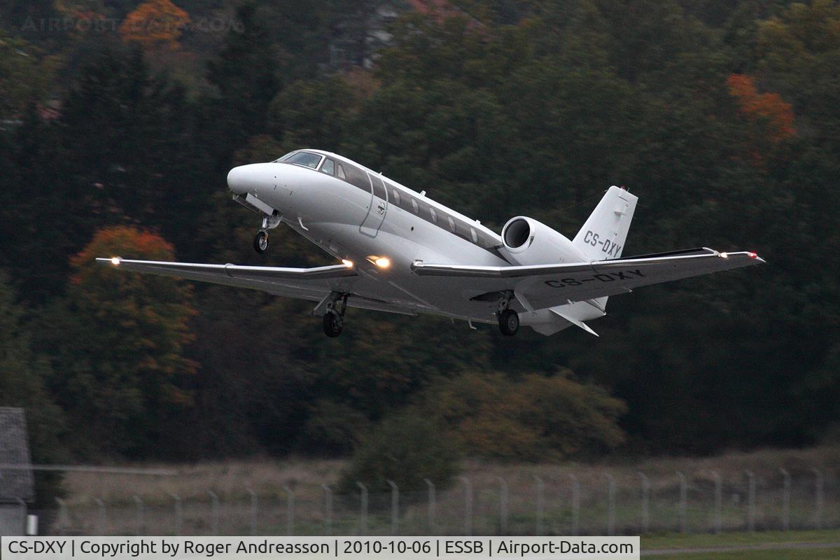 CS-DXY, 2008 Cessna 560 Citation Excel XLS C/N 560-5791, Takeoff rwy 12