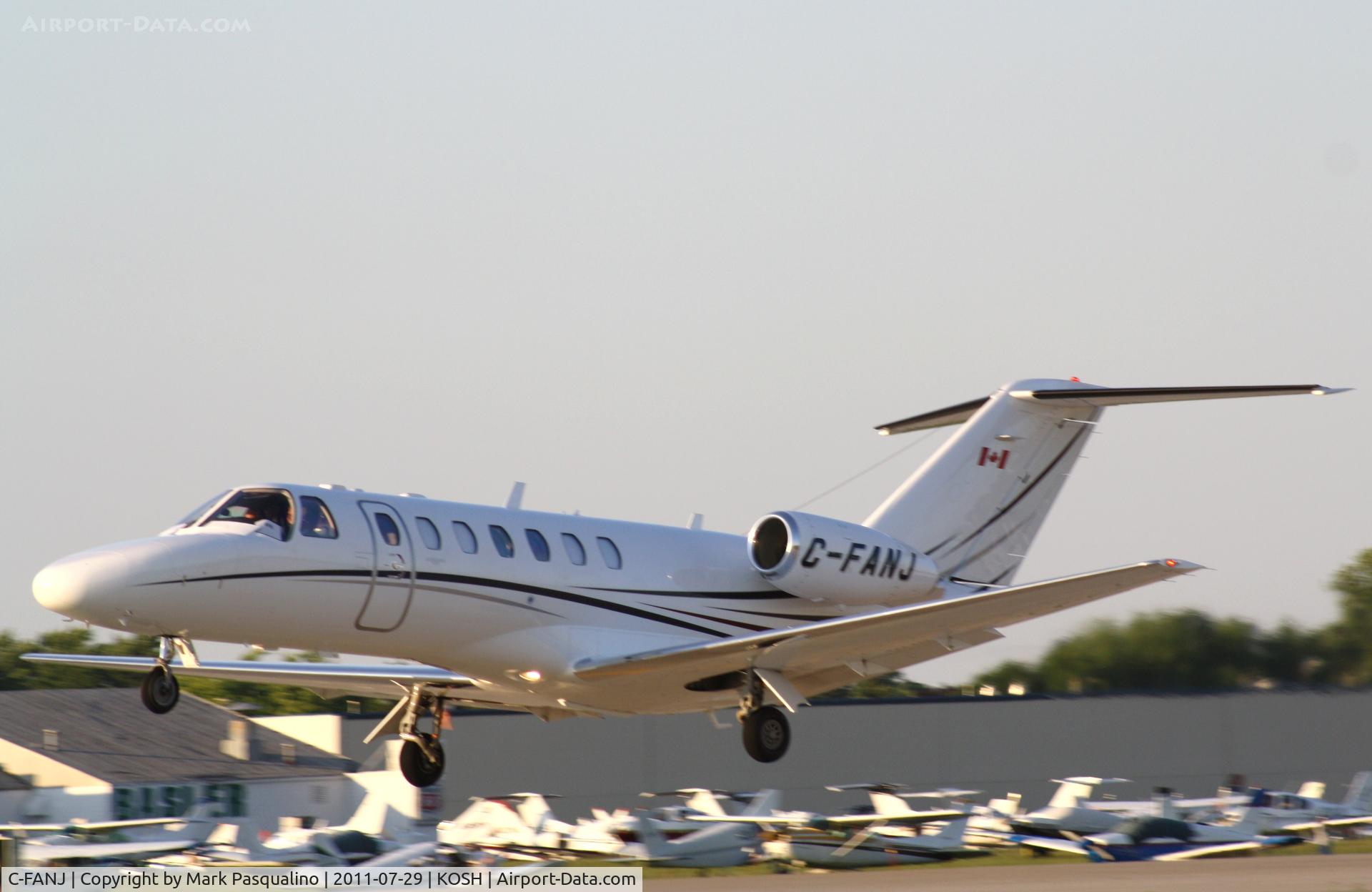 C-FANJ, 2007 Cessna 525B CitationJet CJ3 C/N 525B-0201, Cessna 525B