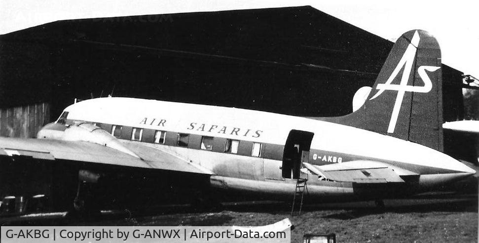 G-AKBG, 1949 Vickers Viking 1B C/N 263, Air Safaris colours