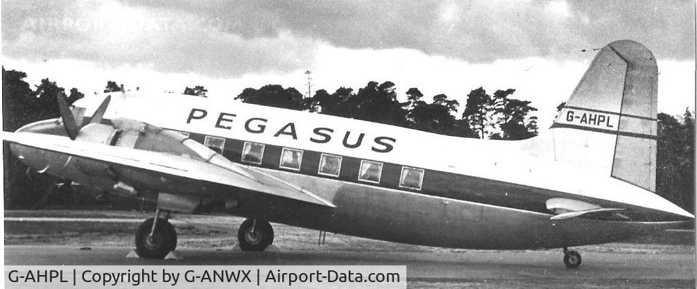G-AHPL, 1947 Vickers Viking 1B C/N 149, Pegasus Airways. Seen at Blackbushe.