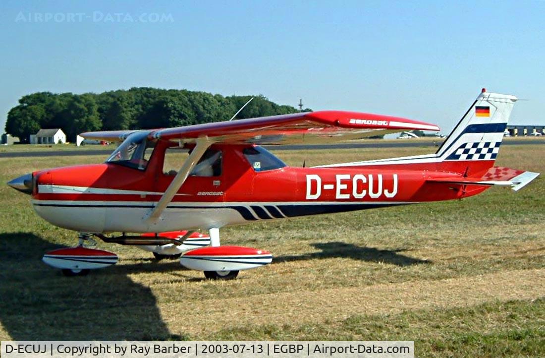 D-ECUJ, 1973 Reims FRA150L Aerobat Aerobat C/N FA1500184, R/Cessna FRA.150L Aerobat [0184] Kemble~G 13/07/2003