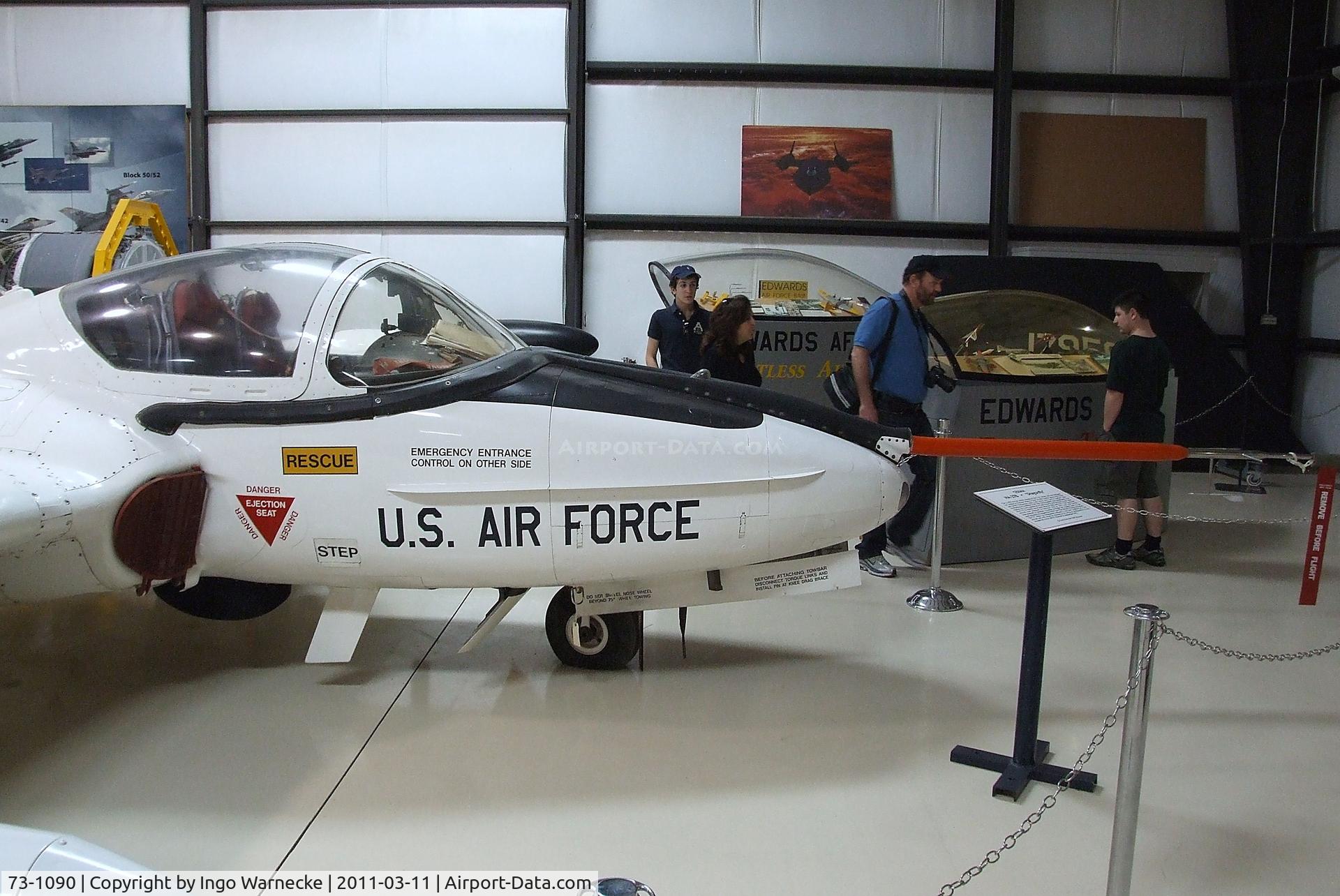 73-1090, Cessna A-37B Dragonfly C/N 43481, Cessna NA-37B Dragonfly at the Air Force Flight Test Center Museum, Edwards AFB CA