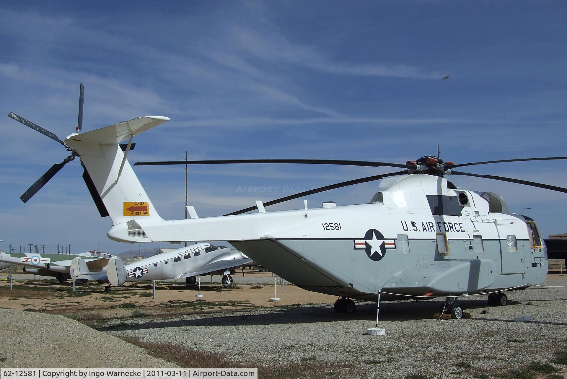 62-12581, Sikorsky JCH-3E C/N 61506, Sikorsky JCH-3E at the Air Force Flight Test Center Museum, Edwards AFB CA