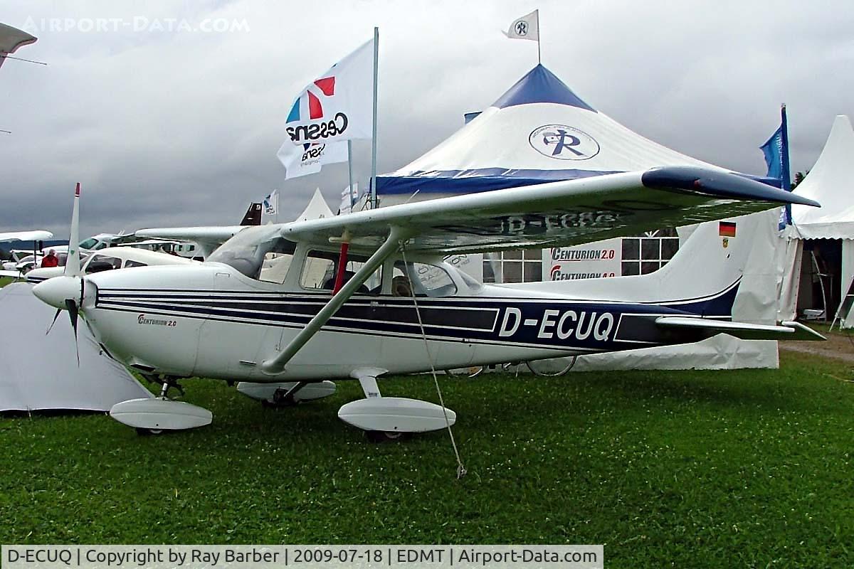 D-ECUQ, Reims F172M Skyhawk C/N 0925, R/Cessna F.172M Skyhawk [0925]  Tannheim~D 18/07/2009.