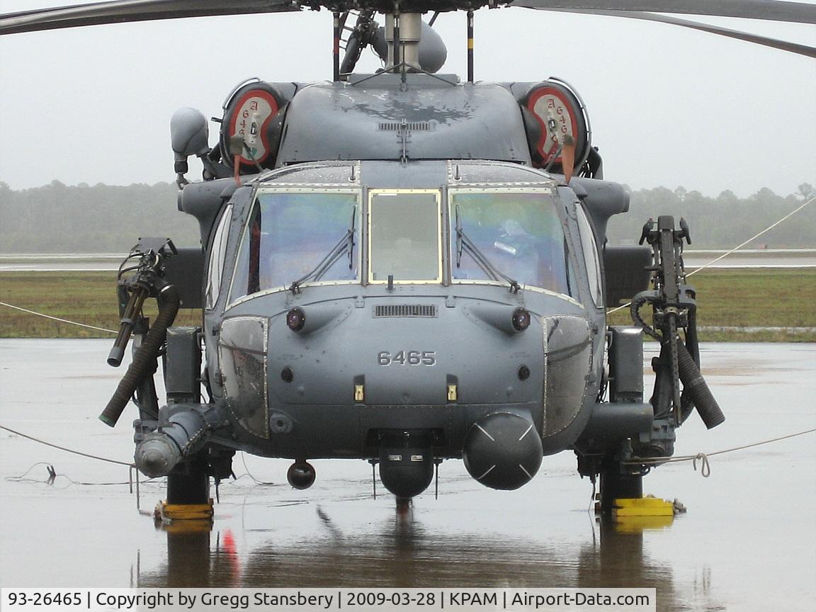 93-26465, 1993 Sikorsky HH-60G Pave Hawk C/N 70-1811, Lots of guns and sensors on this CSAR helicopter.