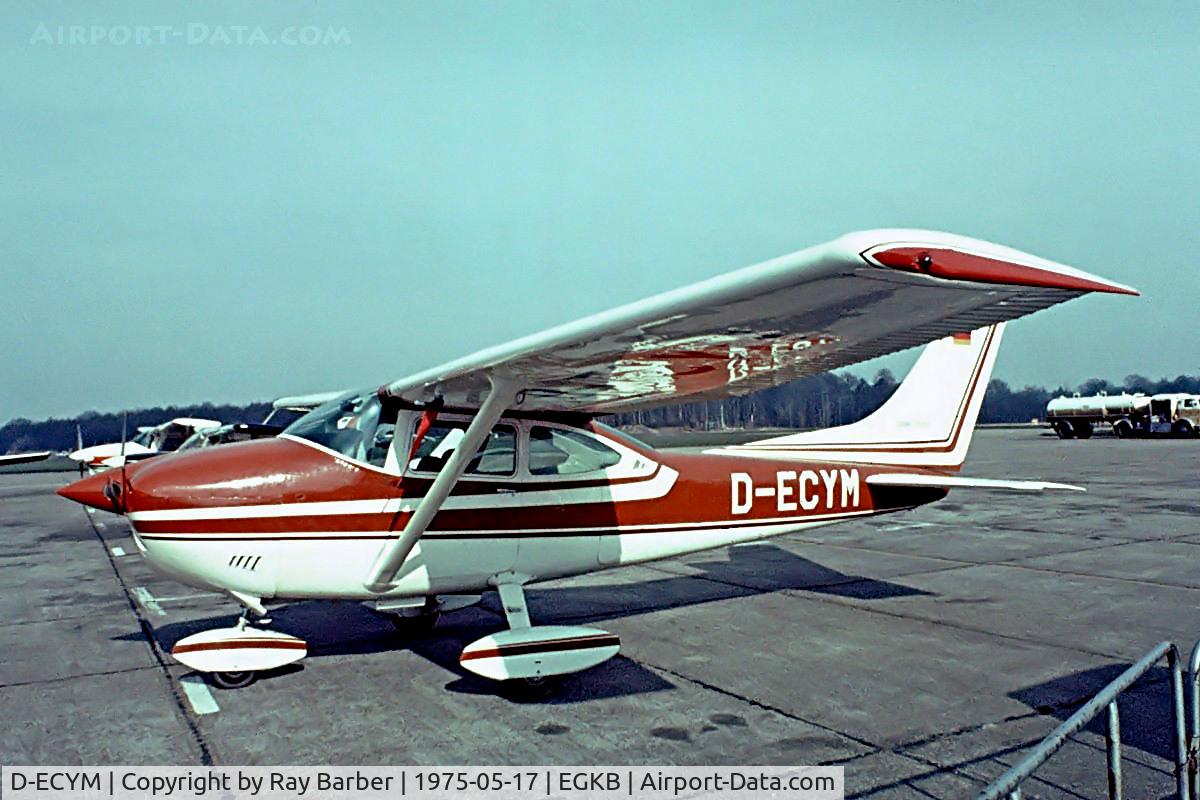D-ECYM, Cessna 182P Skylane C/N 18262593, Cessna 182P Skylane [182-62593] Biggin Hill~G 17/05/1975.