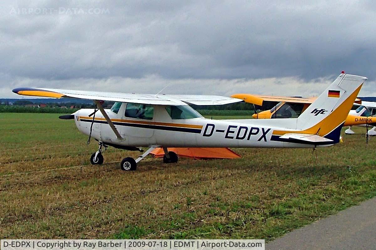 D-EDPX, Reims F152 C/N 1933, R/Cessna F.152 [1933]  Tannheim~D 18/07/2009.
