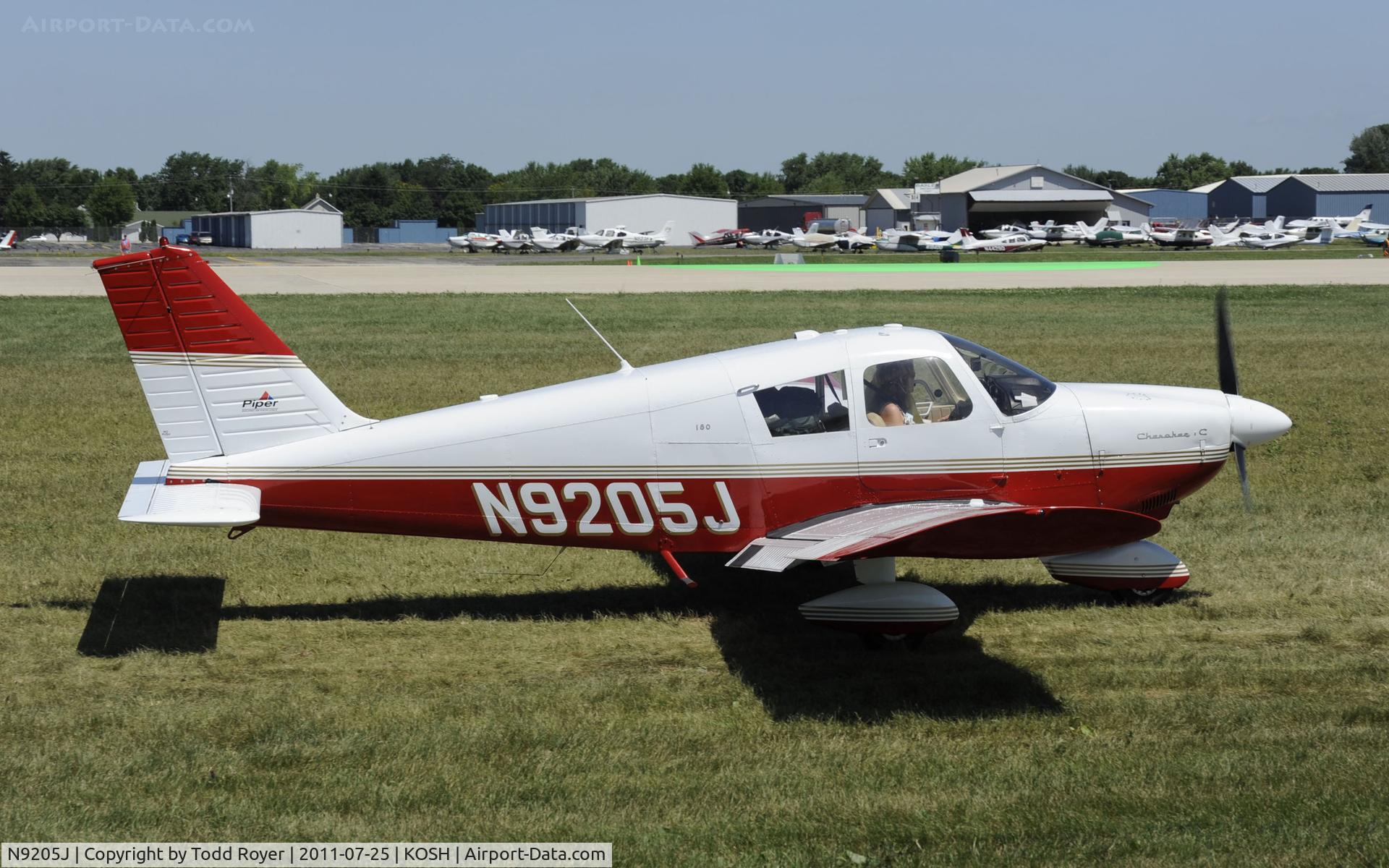 N9205J, 1966 Piper PA-28-180 C/N 28-3274, AIRVENTURE 2011